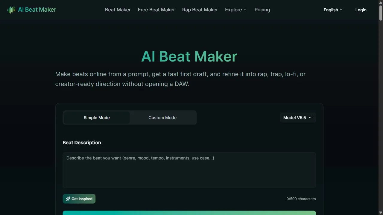 AI Beat Maker.ai 1