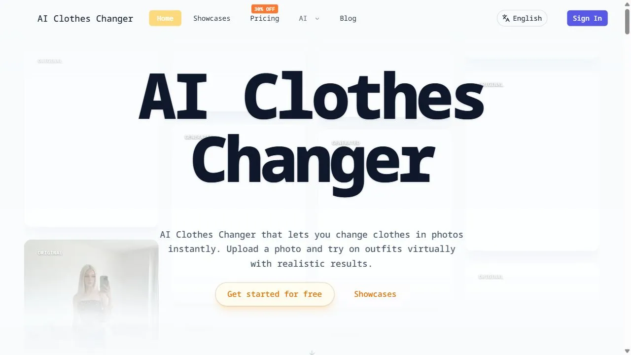 AI Clothes Changer.ai 1