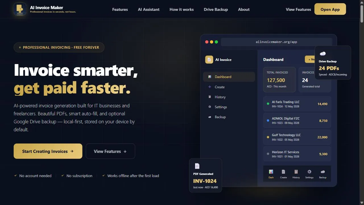 AI Invoice Maker 1