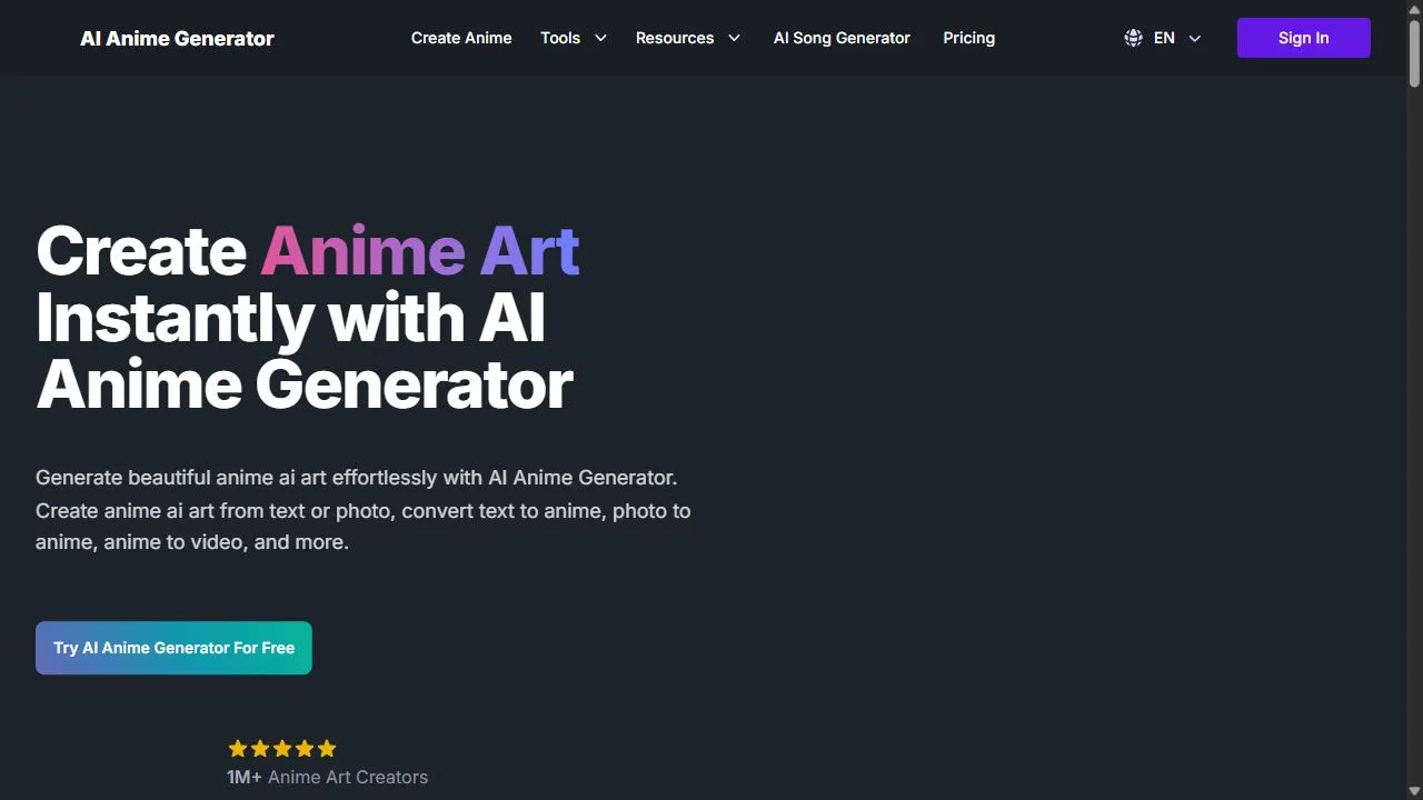 AIAnimeGenerator