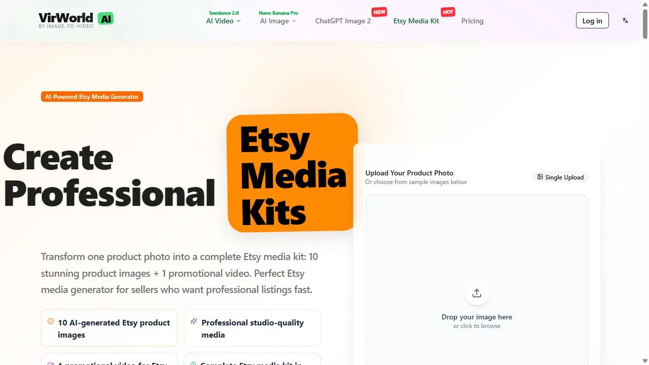 Best Etsy Media Kit Generator - Image-To-Video.app 1