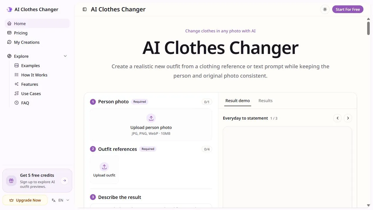 ClothesChangerAI.net
