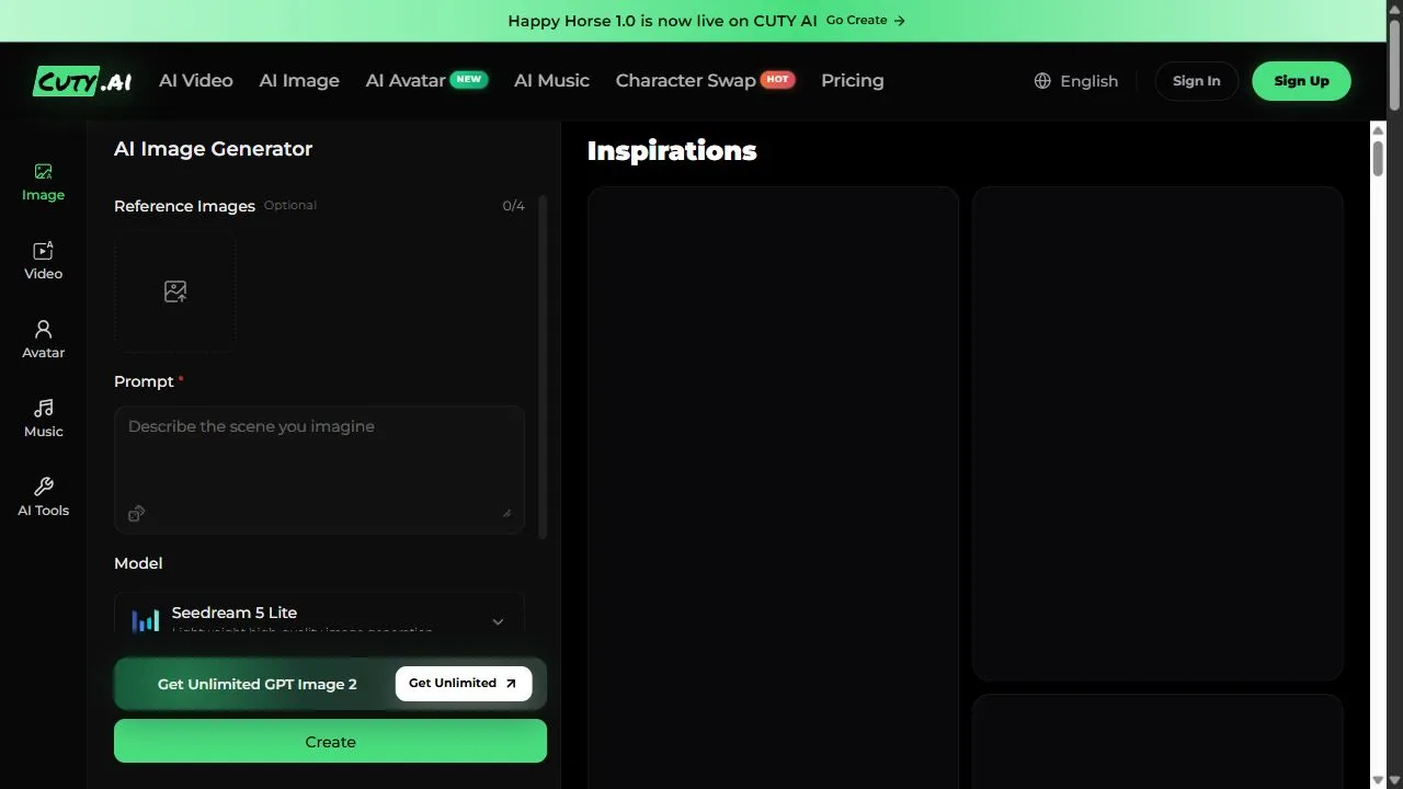CUTY AI | Image Generator 1