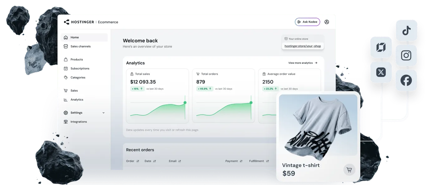 Ecommerce | Hostinger 2