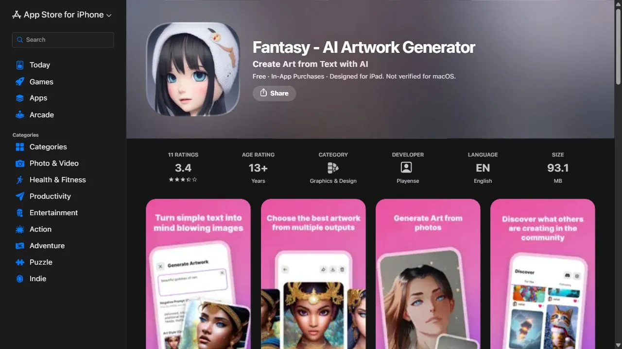 Fantasy Artwork Generator 1