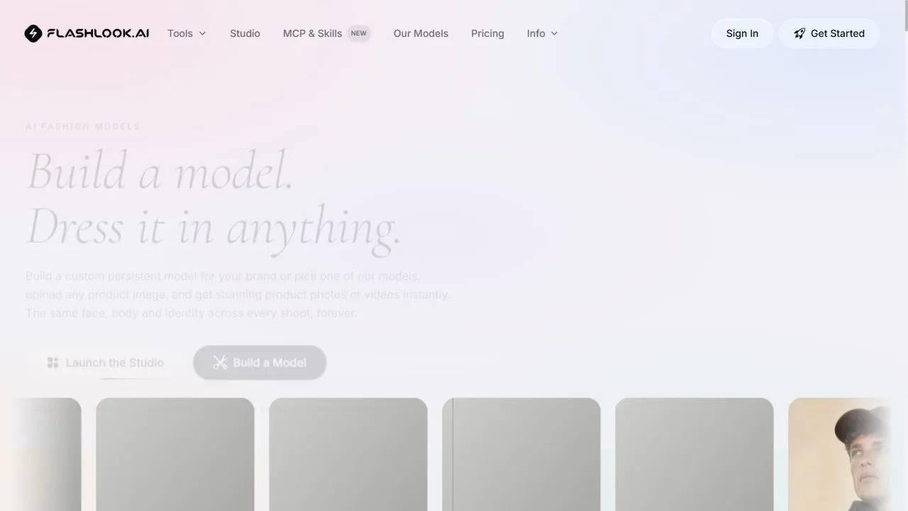 Flashlook AI - AI Fashion Campaigns Made Easy 1