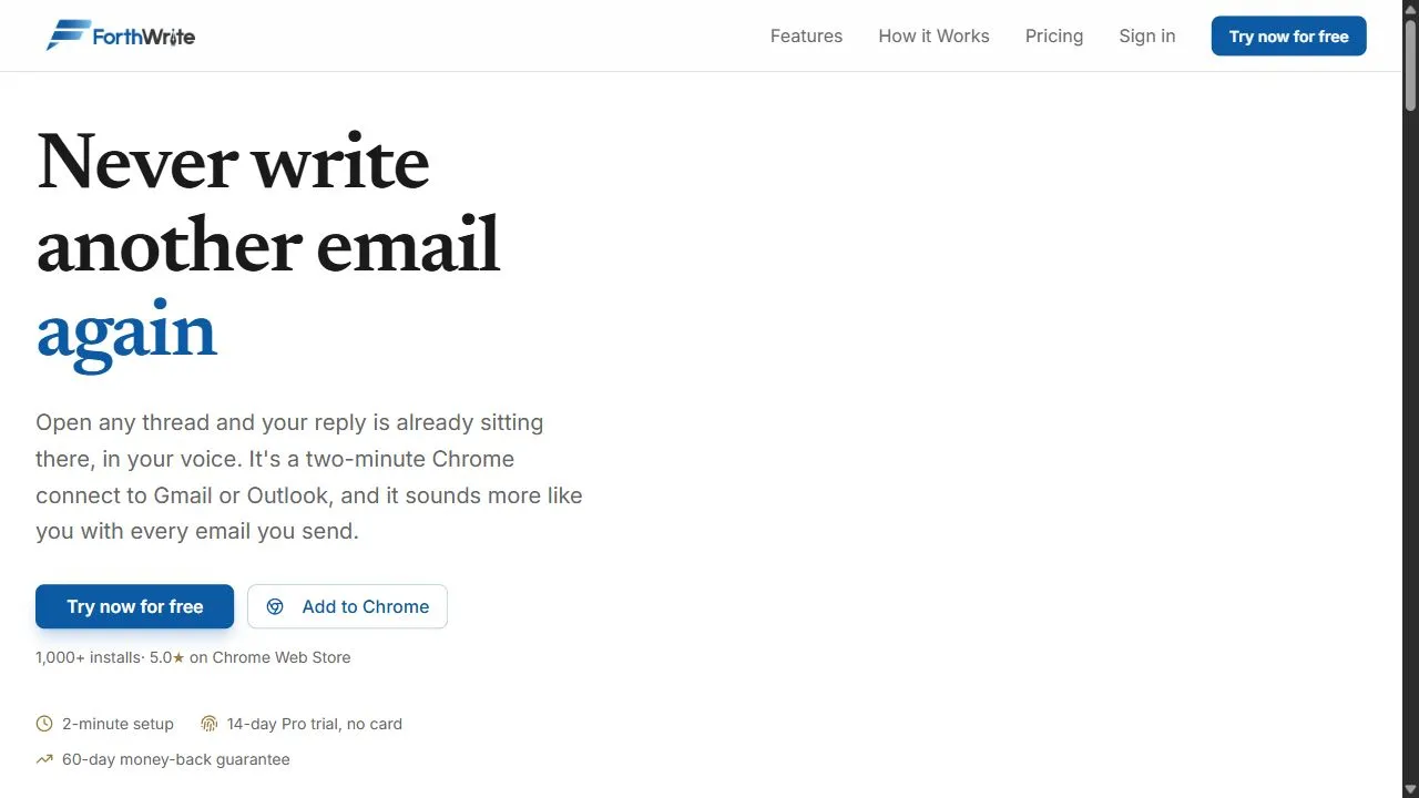 ForthWrite 1
