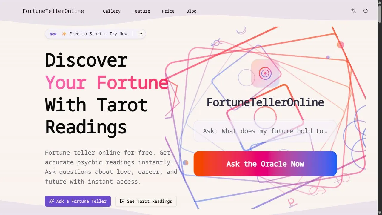 Fortune Teller Online 1
