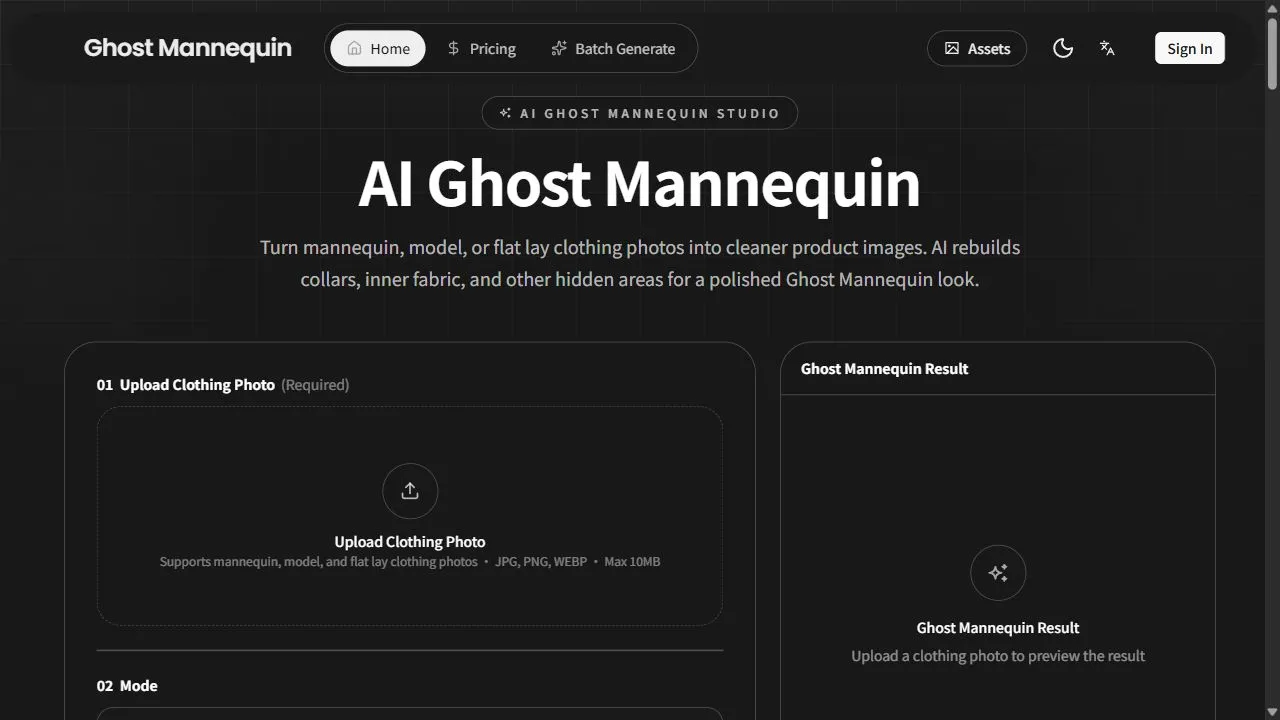 Ghost Mannequin 1