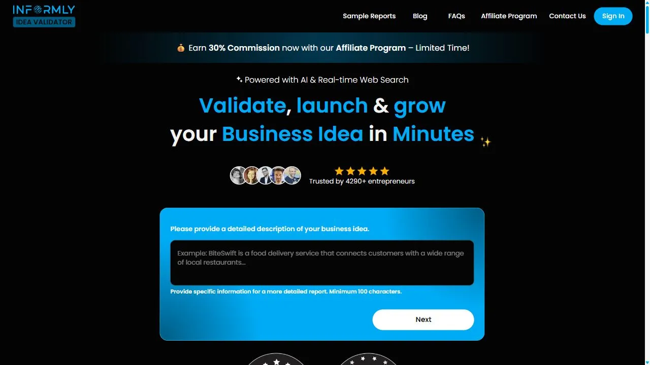 Informly Idea Validator 1