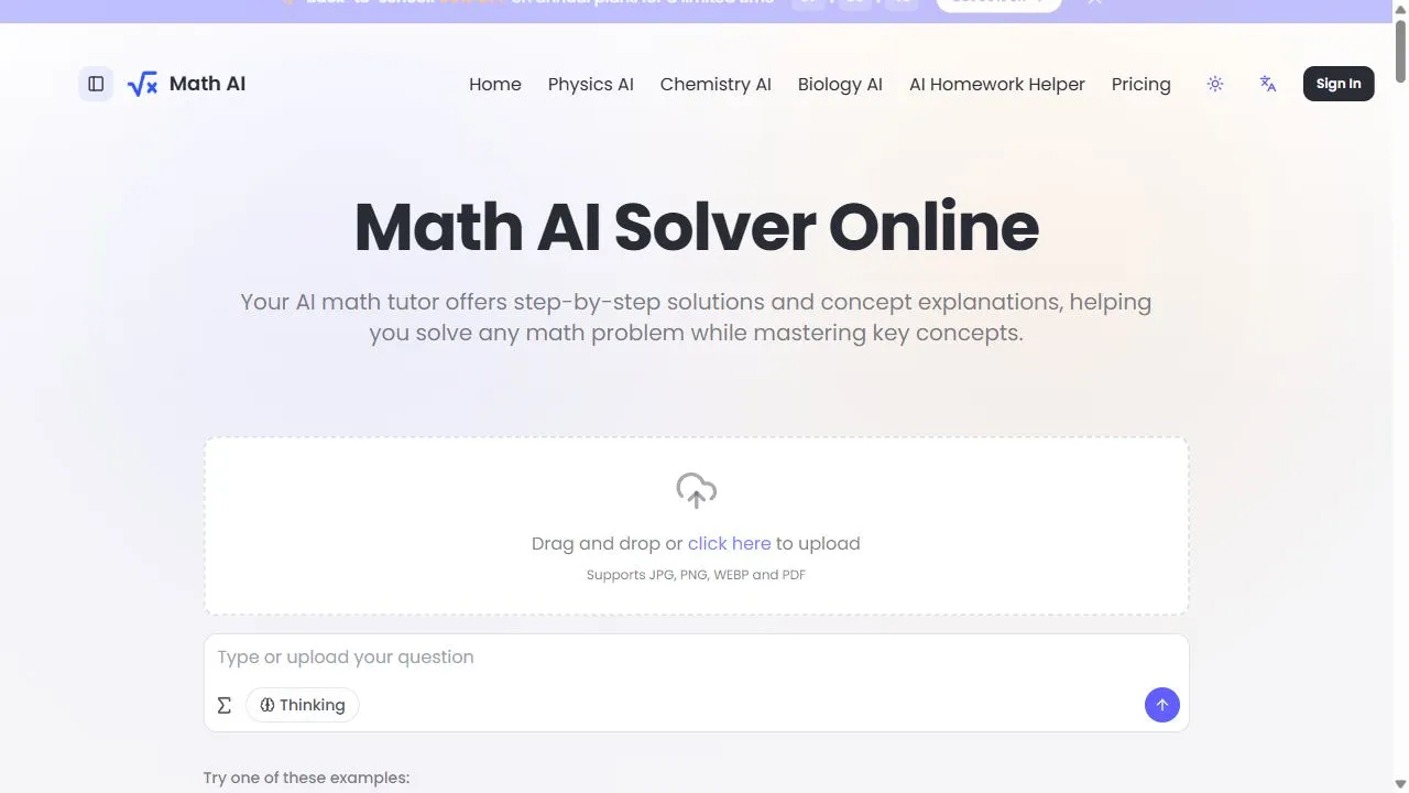 Math AI 1