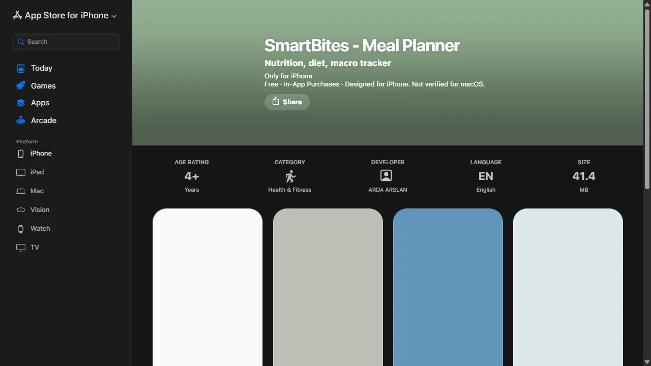 Mealify: Weekly Meal Planner