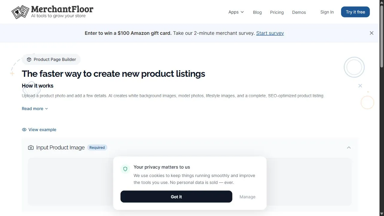 Merchant Floor | Product listing agent for Shopify 1