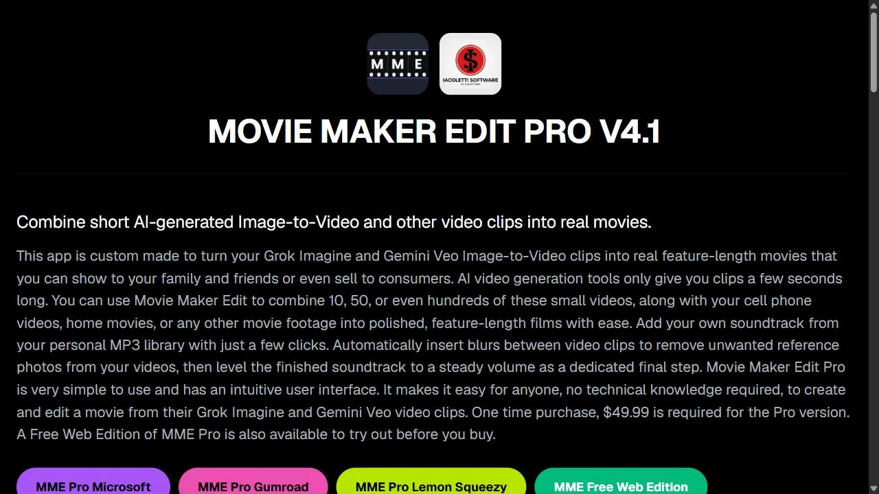 Movie Maker Create