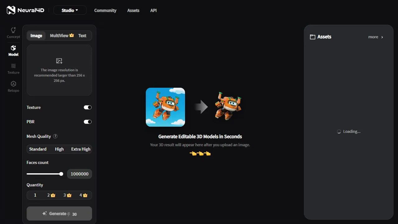 Neural4D | Image to 3D