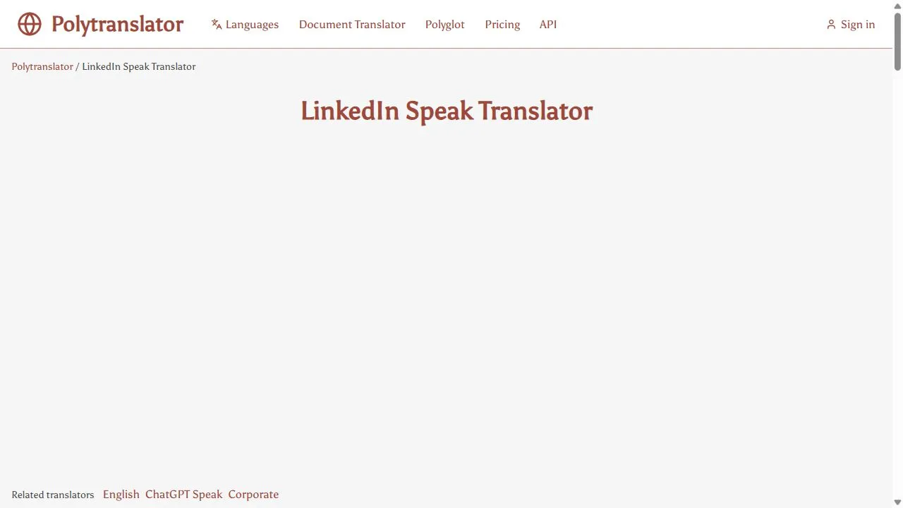 Polytranslator 1