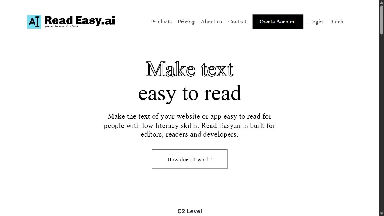 Read Easy.ai 1