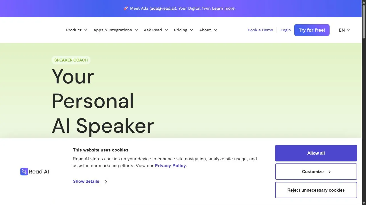 Read Speaker Coach 1