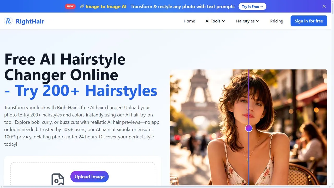RightHair screenshot 1