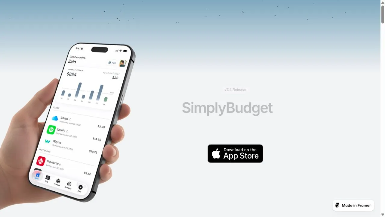 SimplyBudget AI 1
