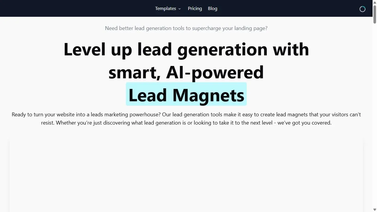 SmartLeadMagnet