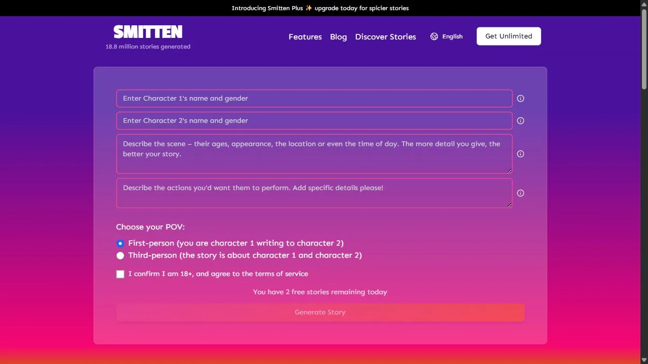 Smitten - AI Erotic / Kinky Stories 1