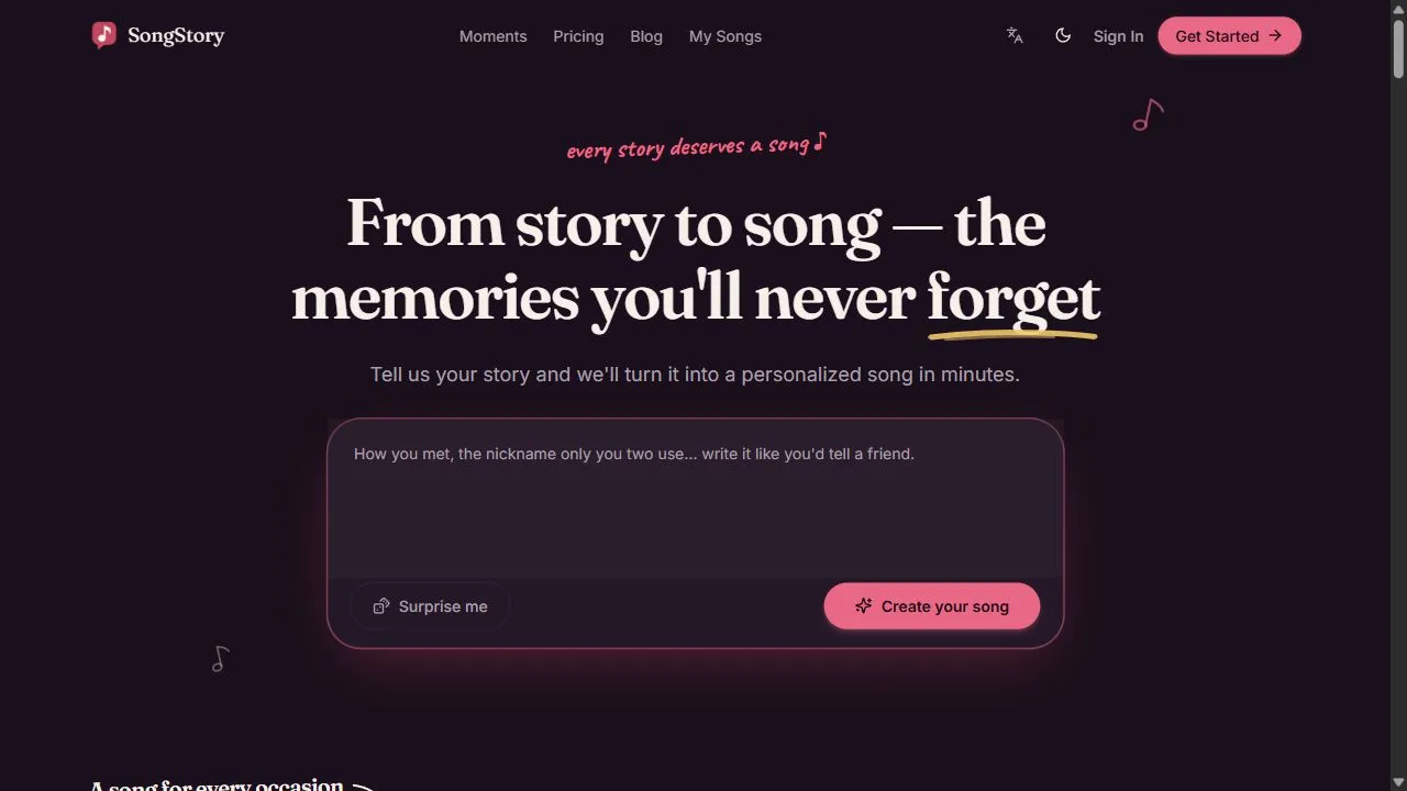 SongStory 1