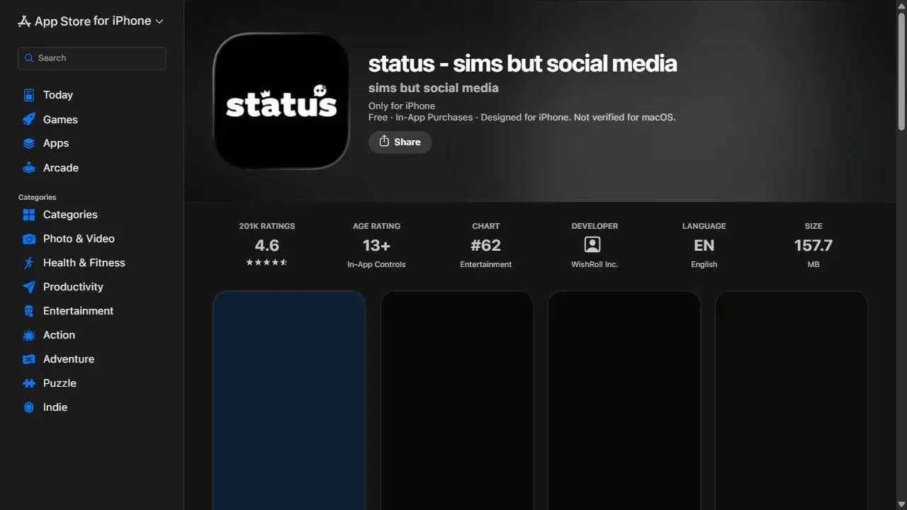status 1
