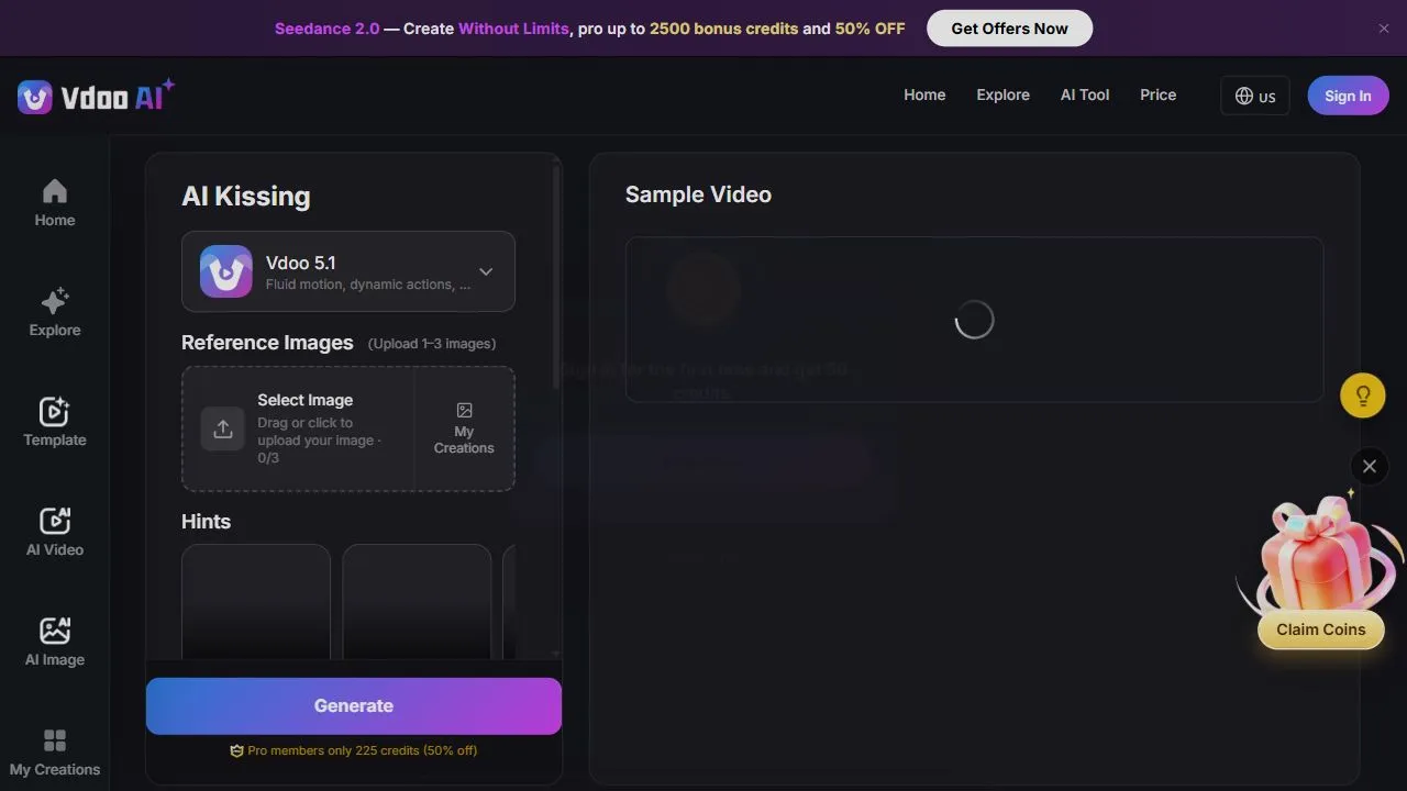 Vdoo AI | Kissing Generator 1