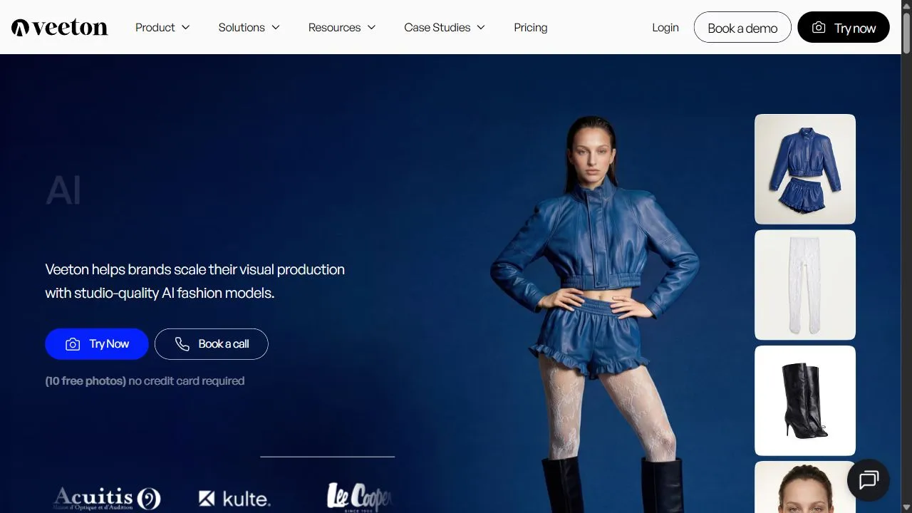 Veeton - AI Fashion Studio 1