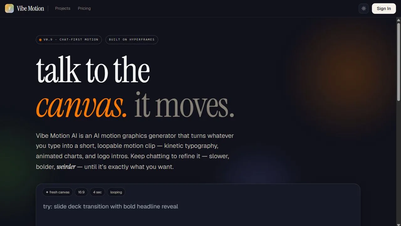 Vibe Motion 1