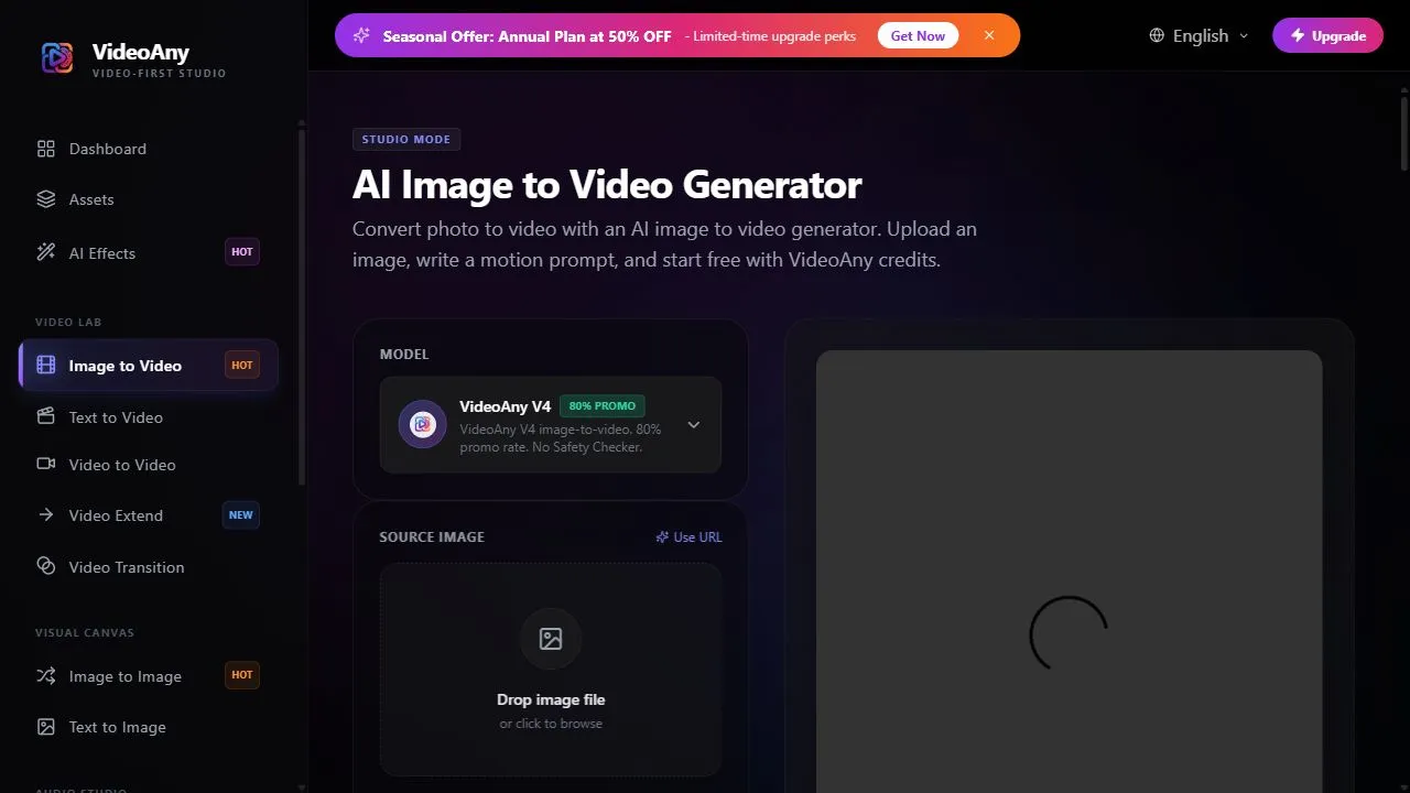 VideoAny Image to Video 1