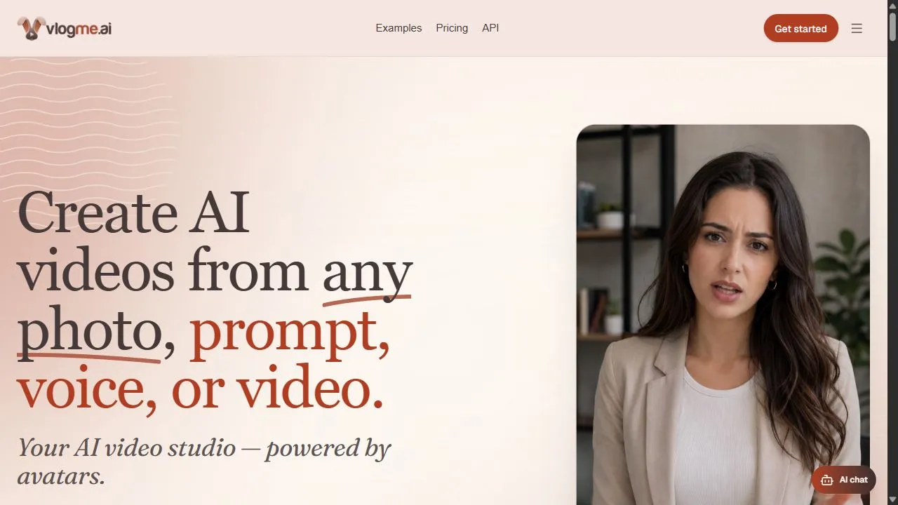 VlogMe AI 1