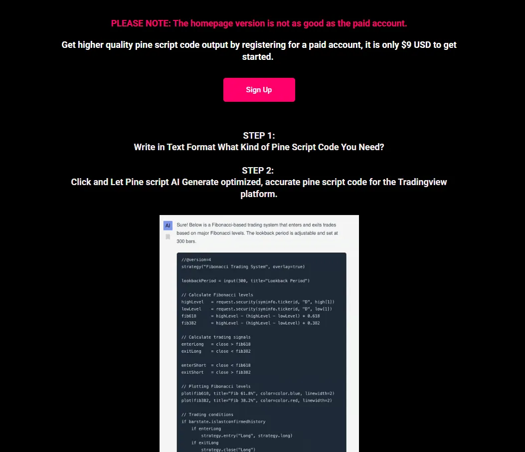 Pine Script Wizard AI 2