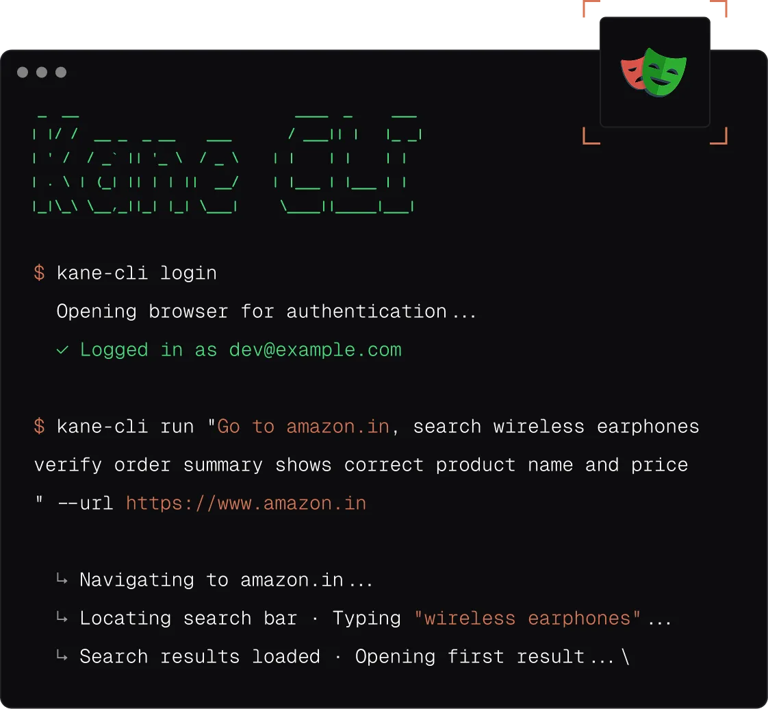Kane CLI By TestMu AI 2
